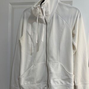 Joe Fresh Cream Zip-Up Hoodie